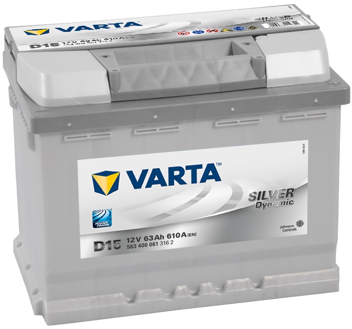 Prick Prove Dot Baterie auto VARTA Silver Dynamic 63Ah