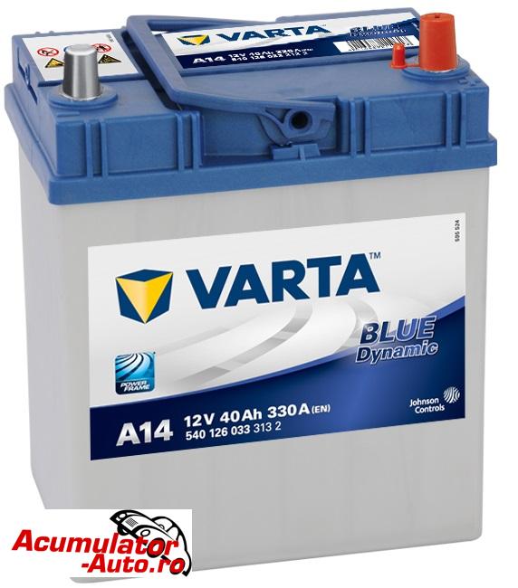 Acumulator auto VARTA Blue Dynamic 40AH