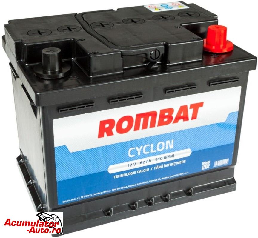 Acumulator auto ROMBAT Cyclon 62AH