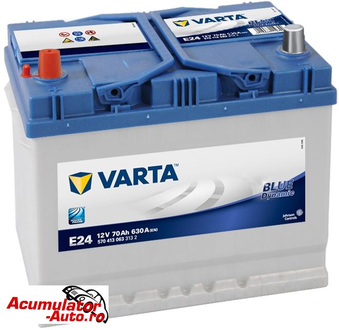 Acumulator auto VARTA Blue Dynamic 70AH Borna inversa