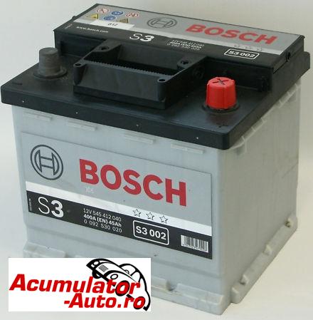 Acumulator auto BOSCH S3 45AH