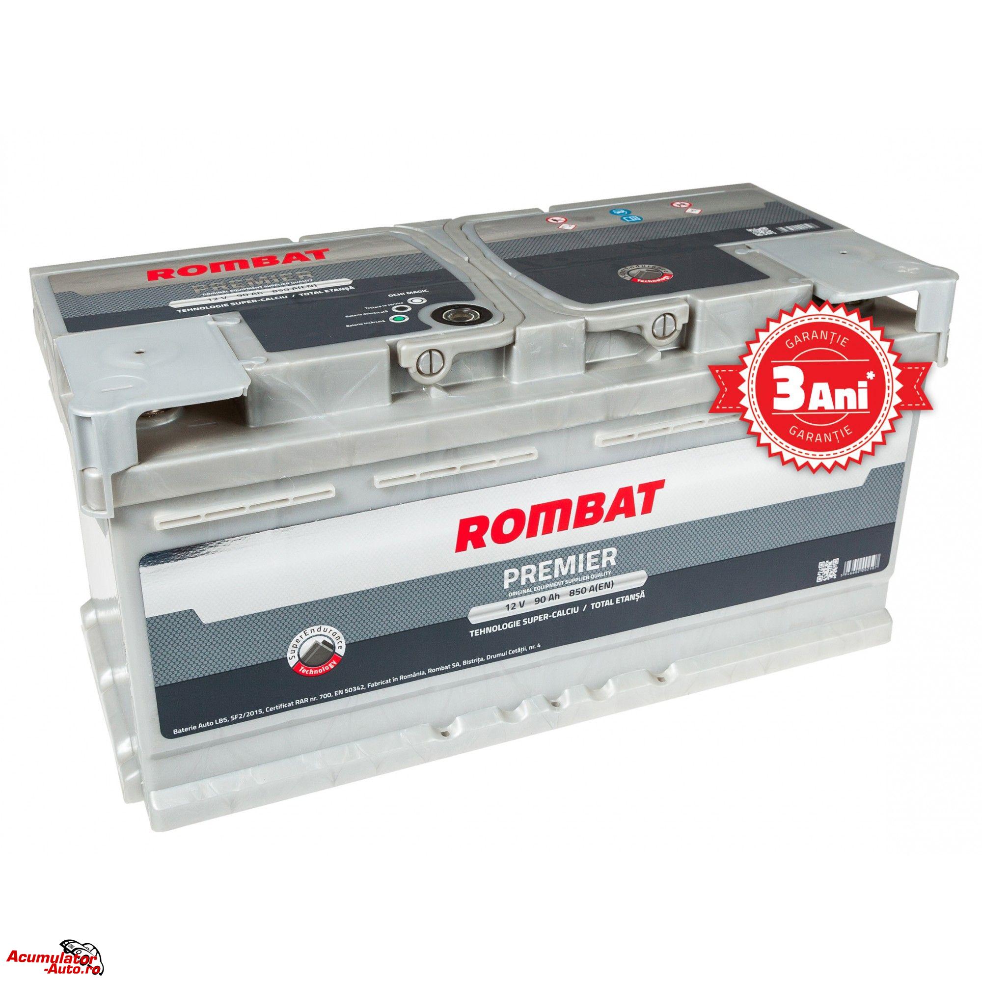 Acumulator auto ROMBAT Premier 90AH