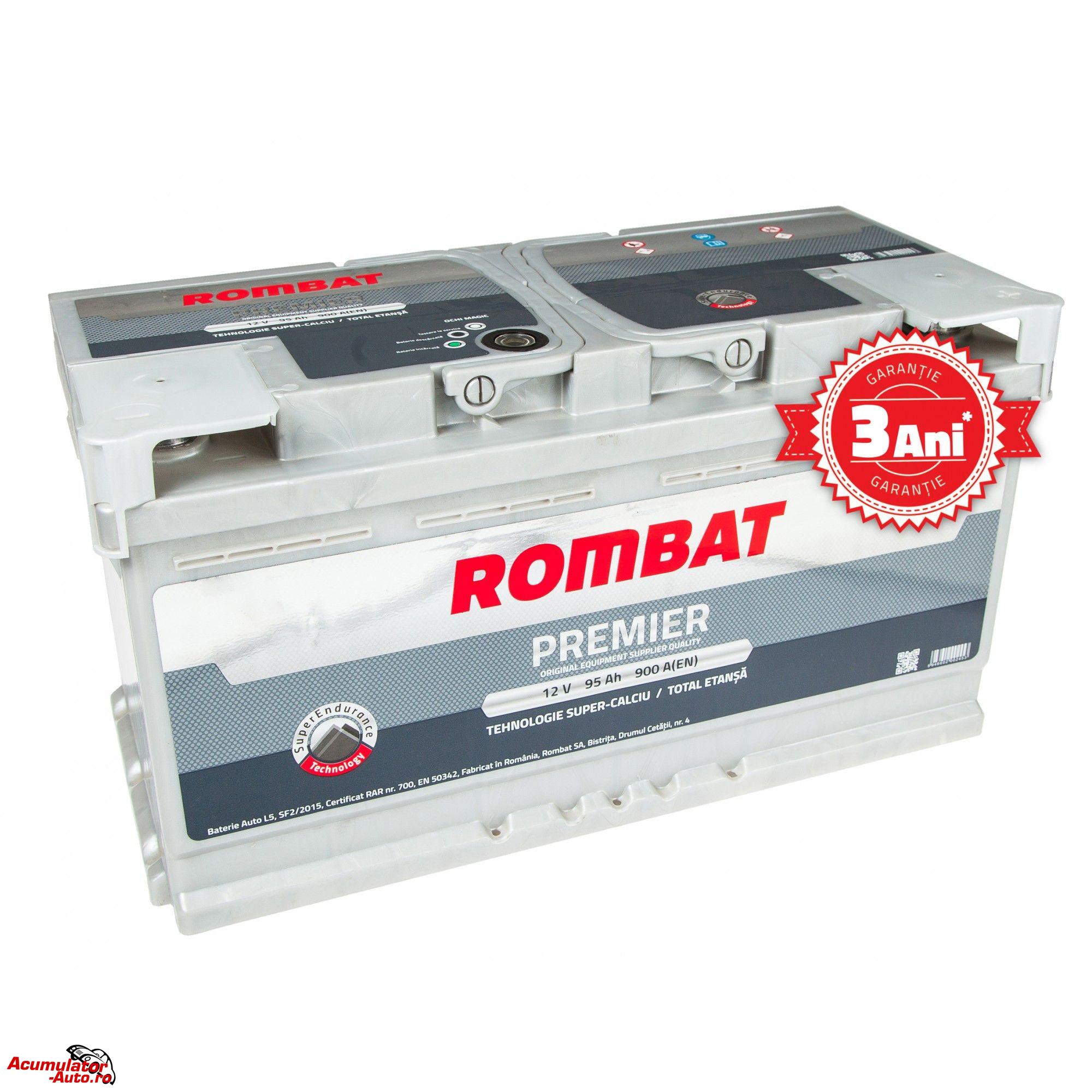 Acumulator auto ROMBAT Premier 95AH