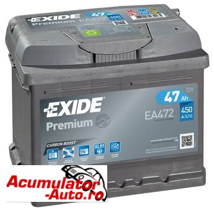 Acumulator auto Exide Premium 47Ah 450A