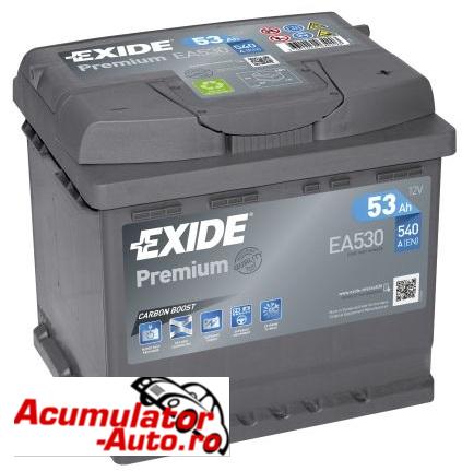Acumulator auto Exide Premium 53Ah 540A