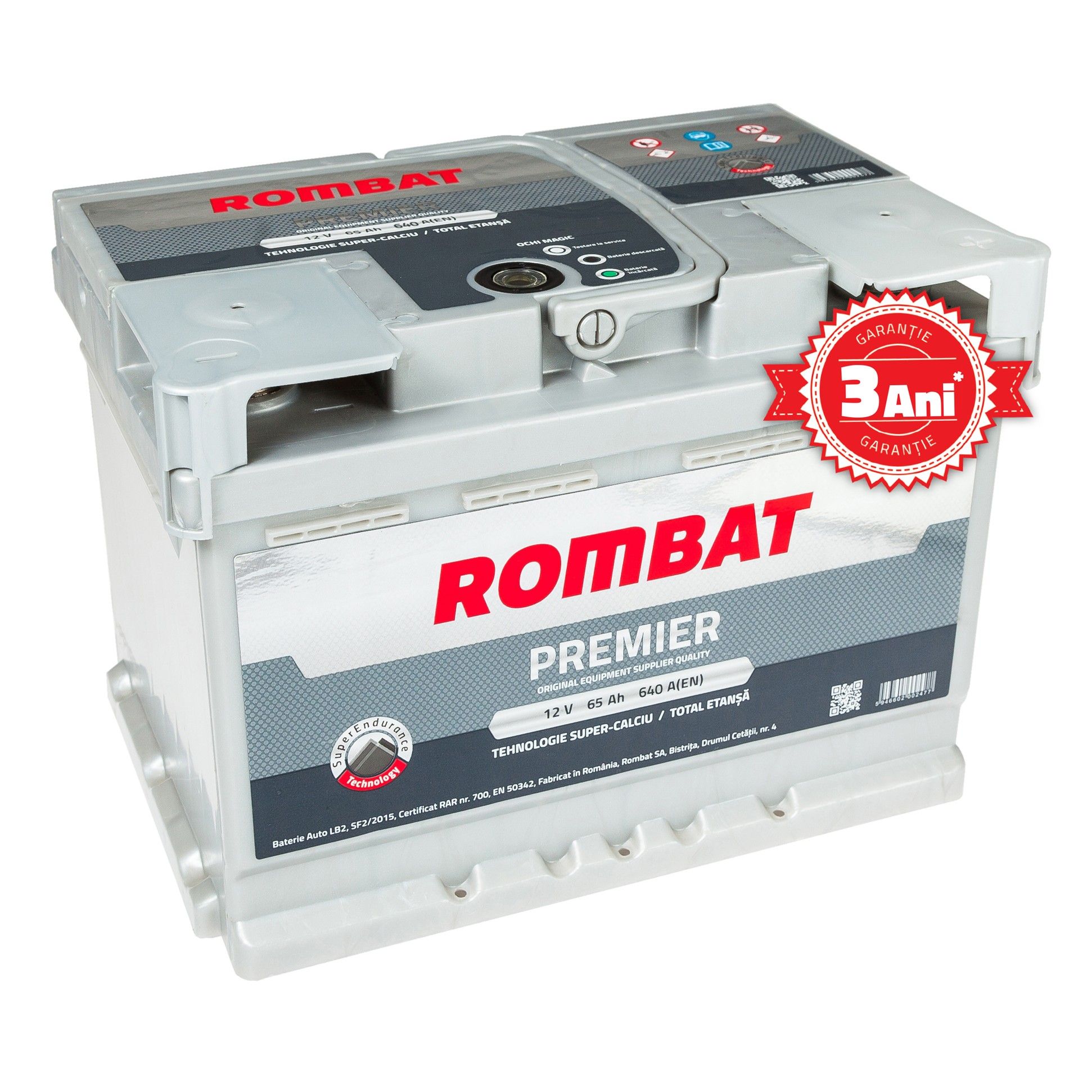 Acumulator auto ROMBAT Premier 65AH