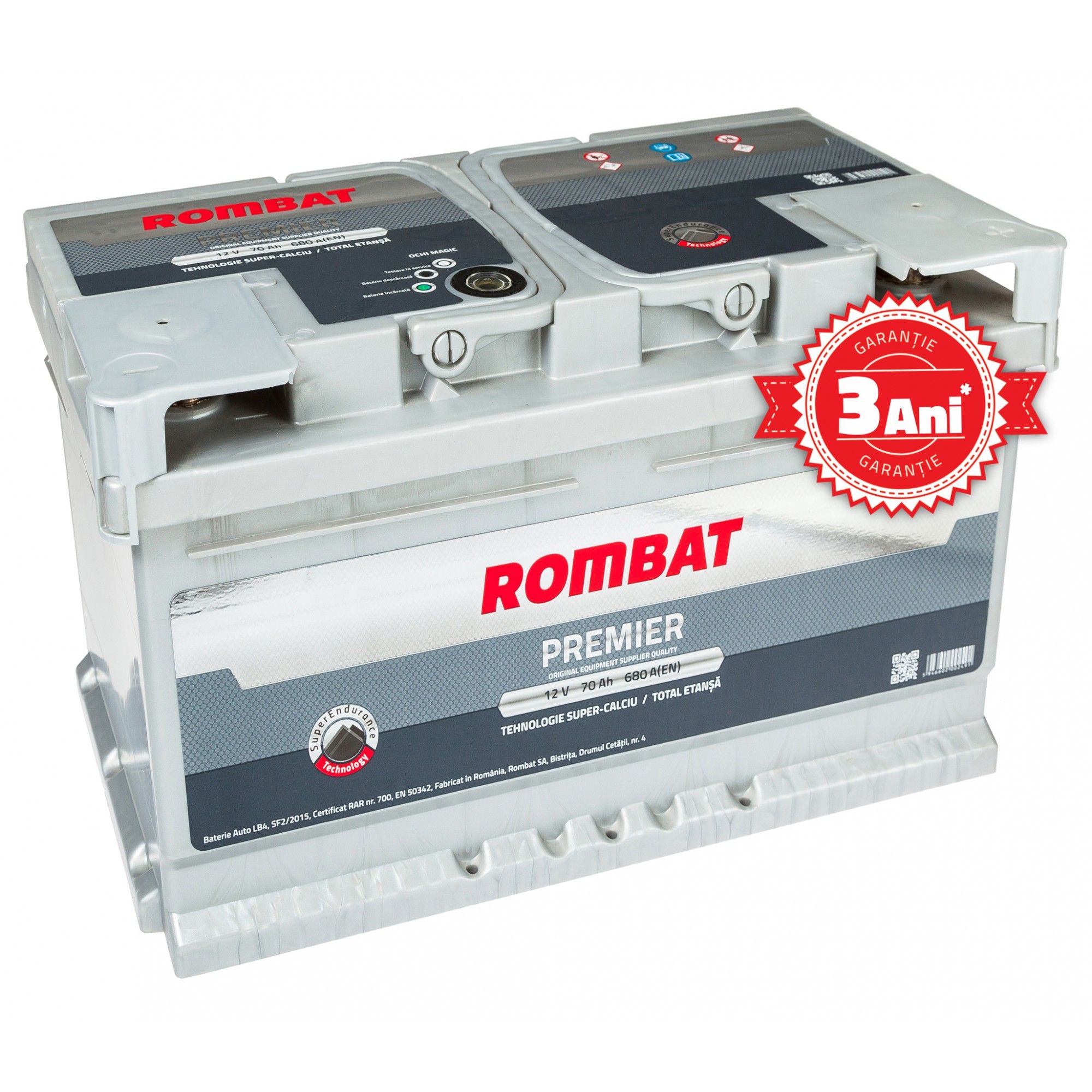 Acumulator auto ROMBAT Premier 70AH