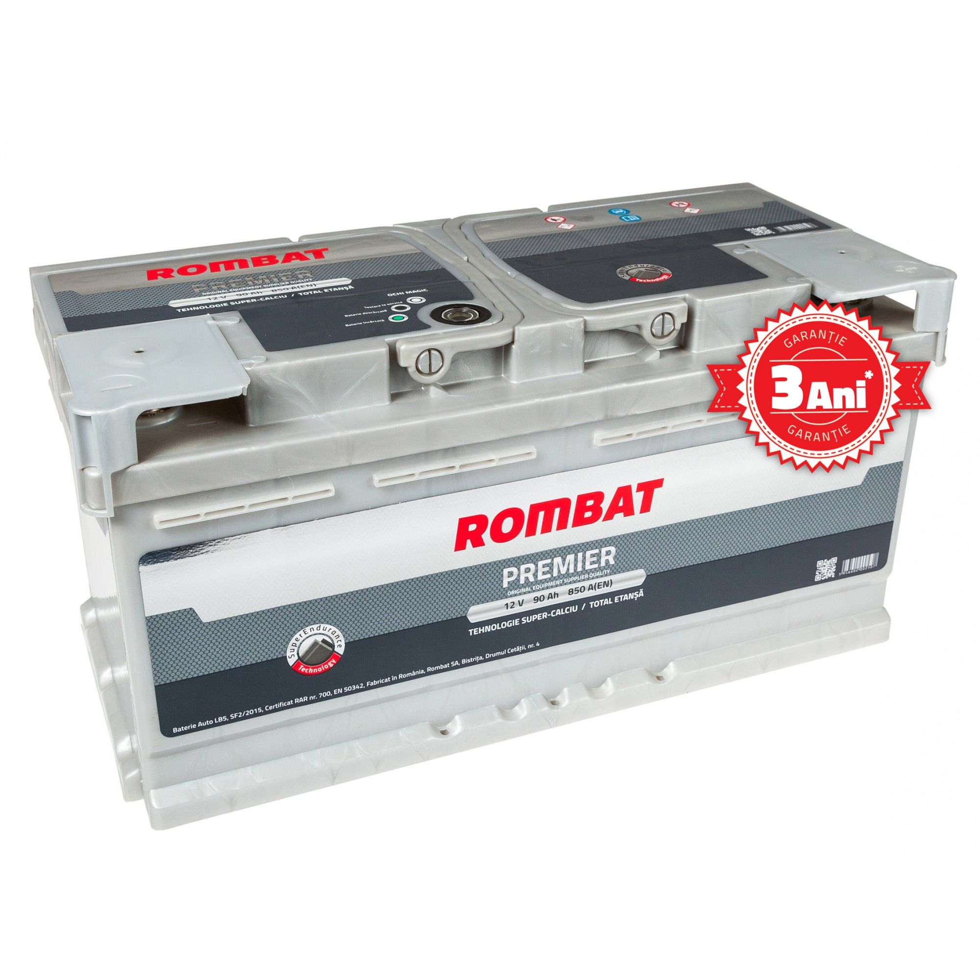 Acumulator auto ROMBAT Premier 90AH