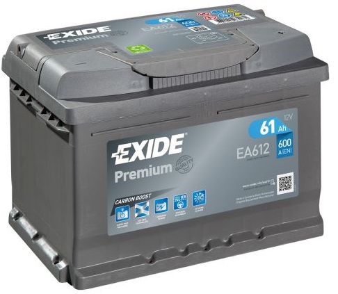 Acumulator auto Exide Premium 61Ah 600A